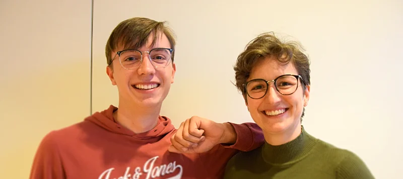 Unsere beiden JungblaeserleiterInnen